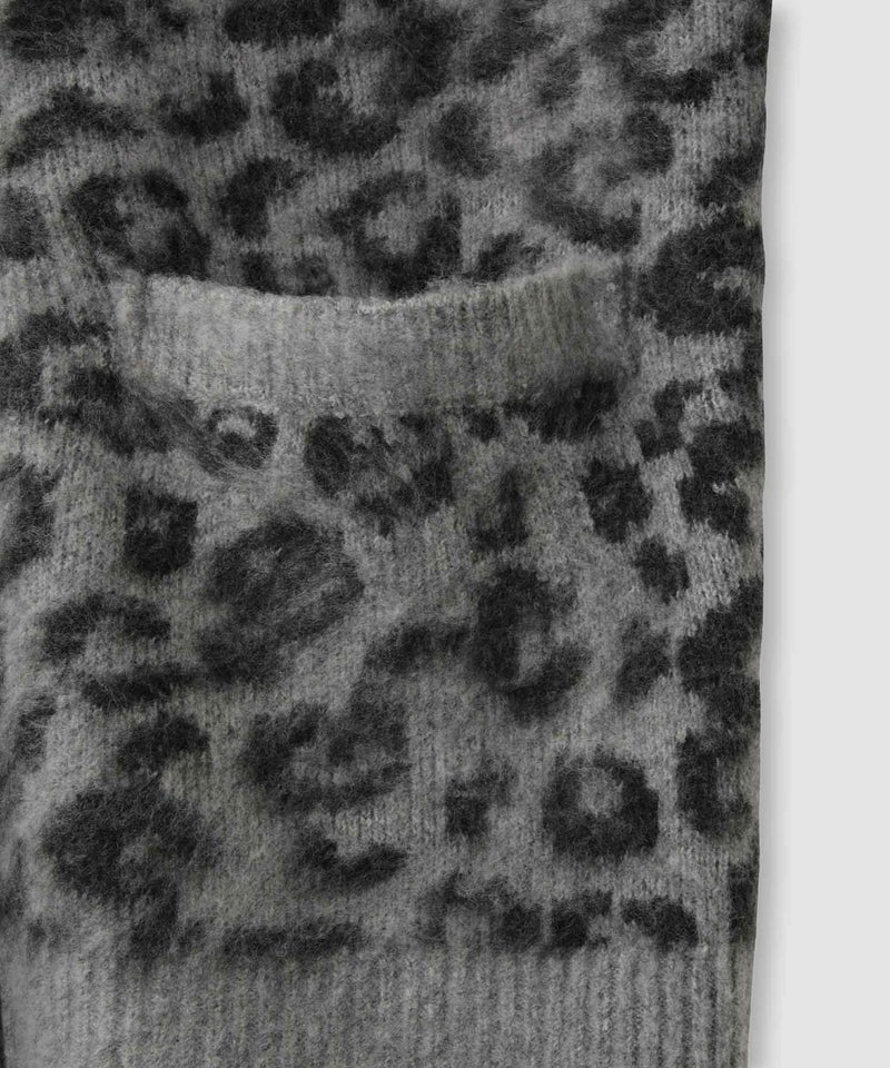 milli de l'air シャギーレオパードカーディガン レディース商品画像-17