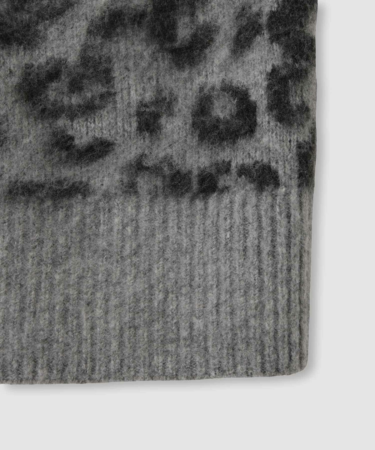 milli de l'air シャギーレオパードカーディガン レディース