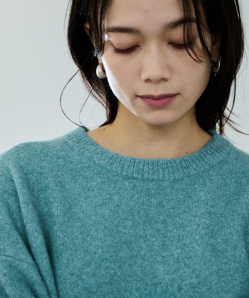 milli de l'air オーバーサイズメランジスフレニット レディース商品画像-8