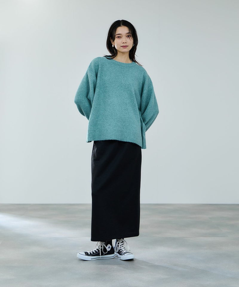 milli de l'air オーバーサイズメランジスフレニット レディース商品画像-9