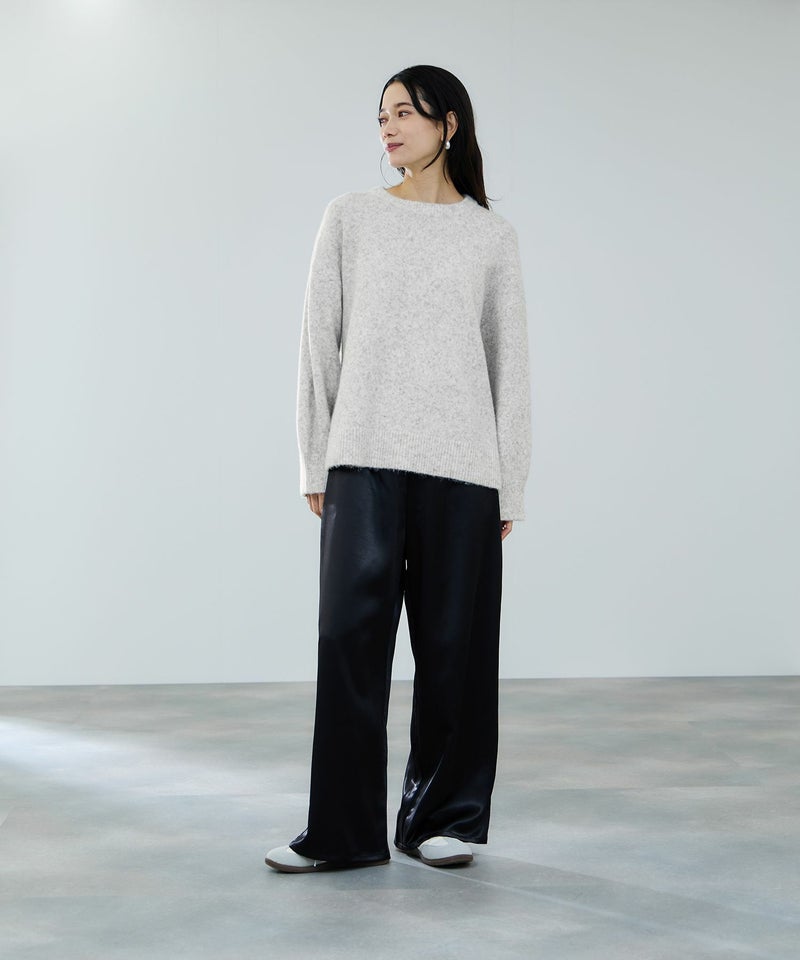 milli de l'air オーバーサイズメランジスフレニット レディース商品画像-12