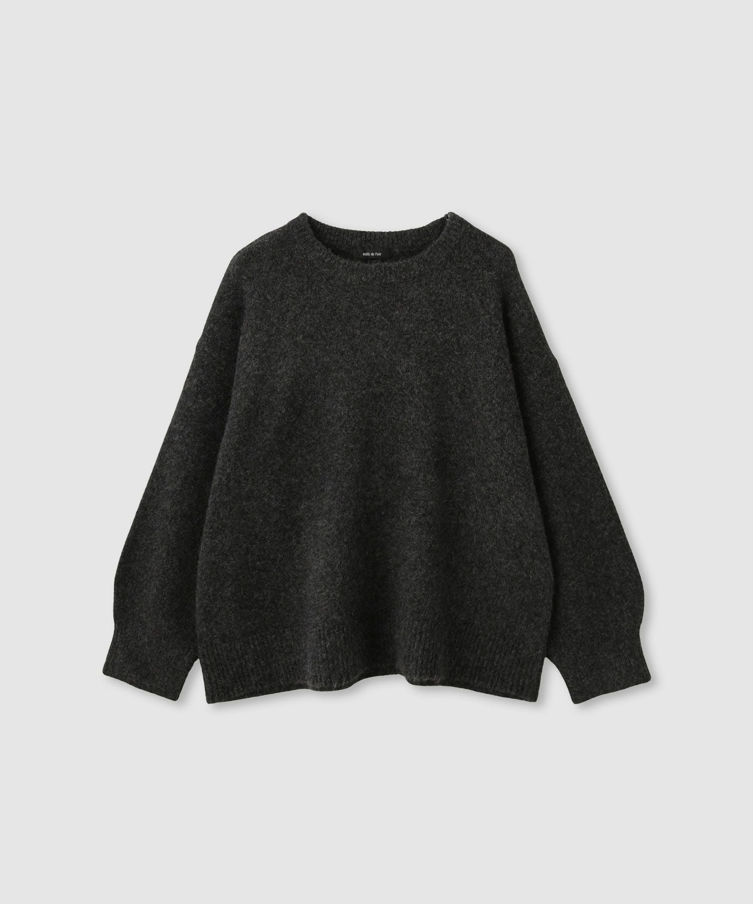 milli de l'air オーバーサイズメランジスフレニット レディース