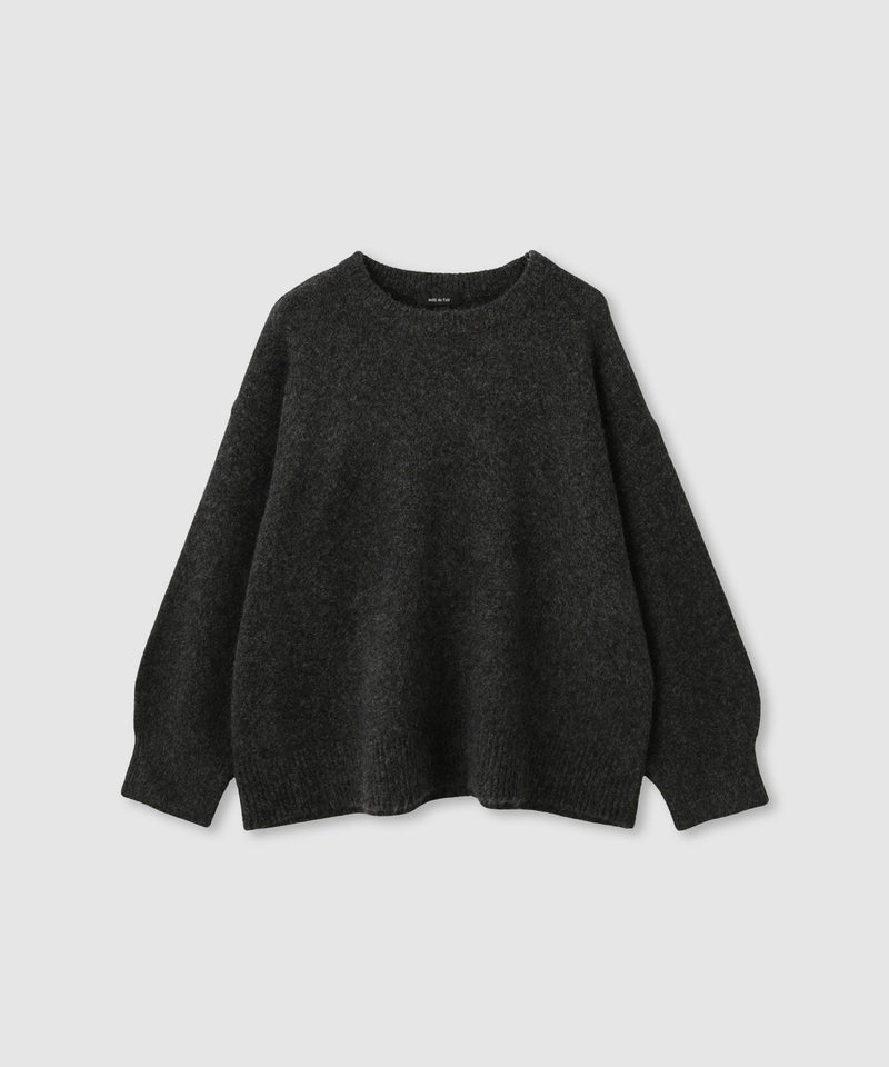 milli de l'air オーバーサイズメランジスフレニット レディース商品画像-23