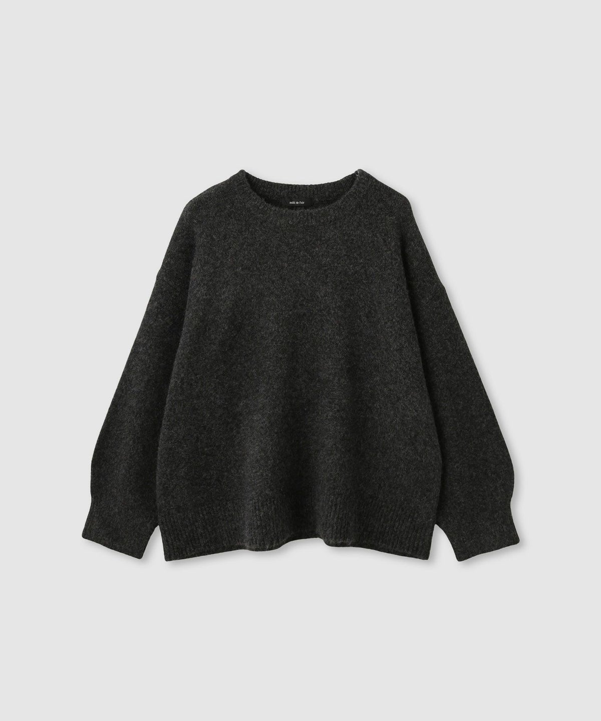 milli de l'air オーバーサイズメランジスフレニット レディース