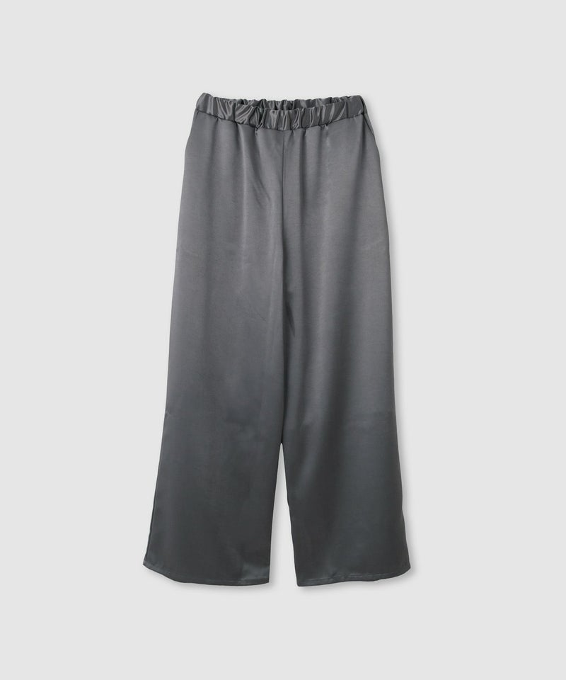 milli de l'air ヘビーサテンイージーワイドパンツ レディース商品画像-30