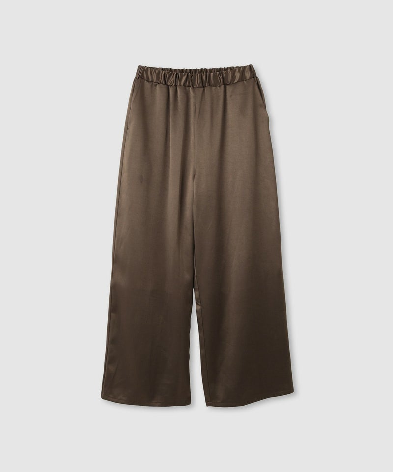 milli de l'air ヘビーサテンイージーワイドパンツ レディース商品画像-31