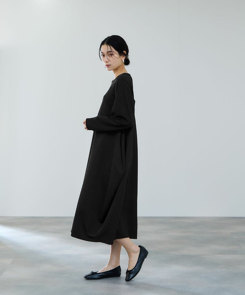 milli de l'air  ジャガードコクーンワンピース レディース商品画像-6