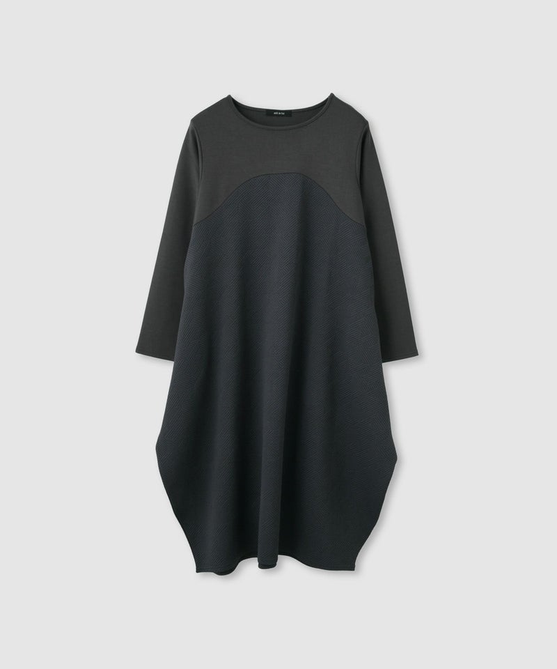 milli de l'air ジャガードコクーンワンピース レディース商品画像-11