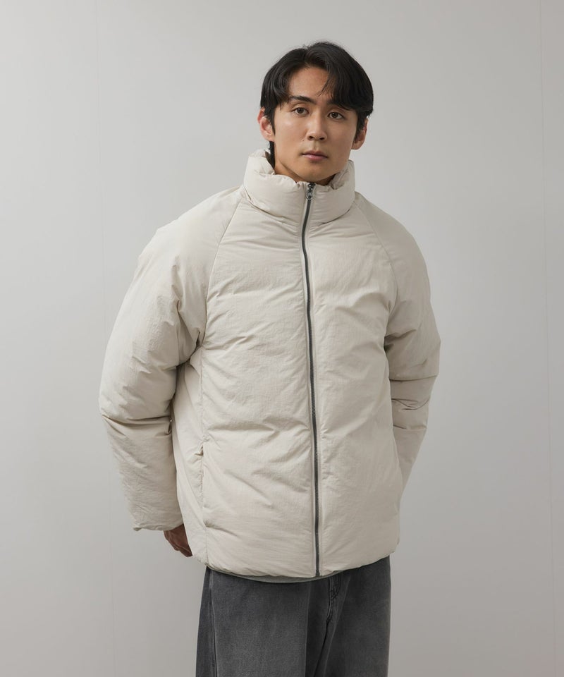 URBAN COLLECTION ナイロンワッシャー ノンキルト中綿ブルゾン メンズ商品画像-1