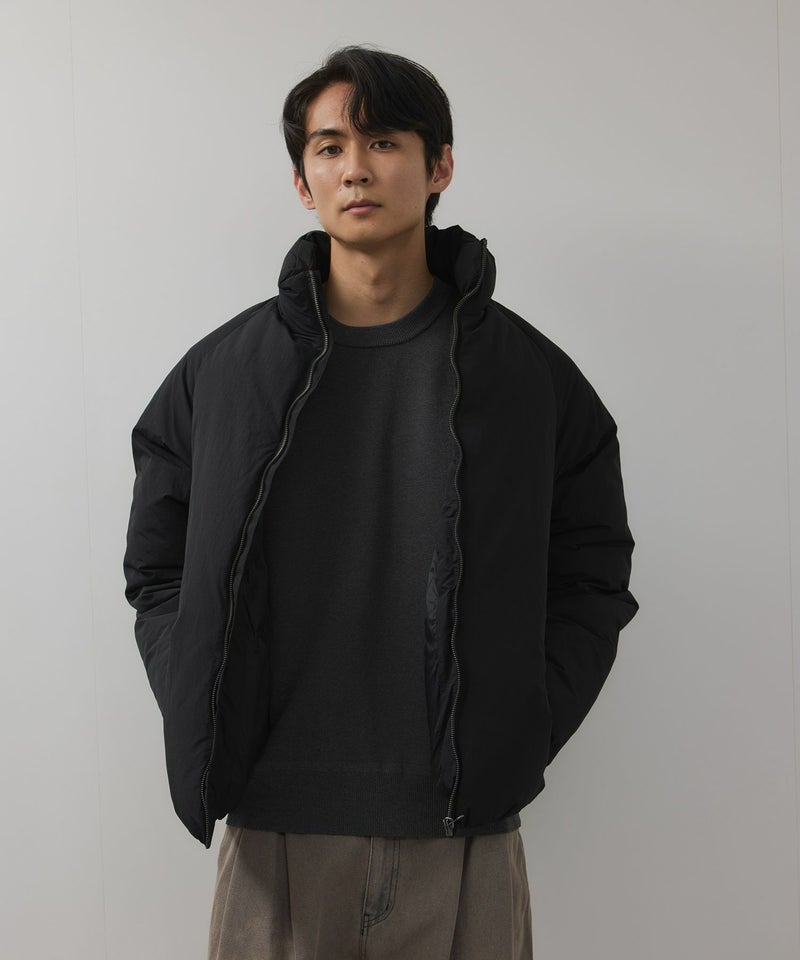 URBAN COLLECTION ナイロンワッシャー ノンキルト中綿ブルゾン メンズ商品画像-2