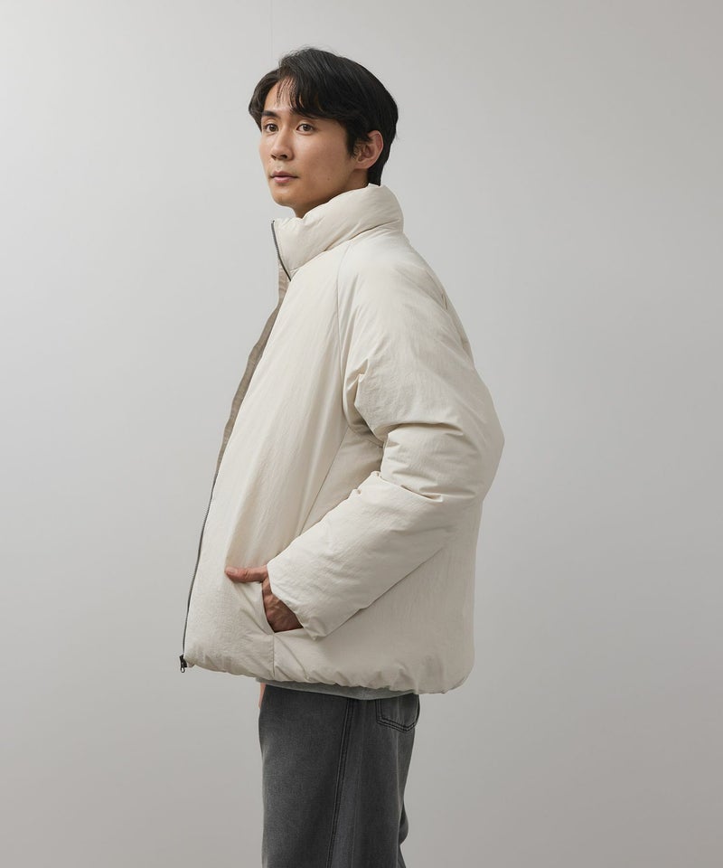 URBAN COLLECTION  ナイロンワッシャー ノンキルト中綿ブルゾン メンズ商品画像-6