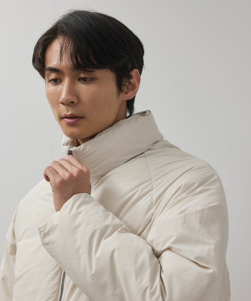 URBAN COLLECTION ナイロンワッシャー ノンキルト中綿ブルゾン メンズ商品画像-8