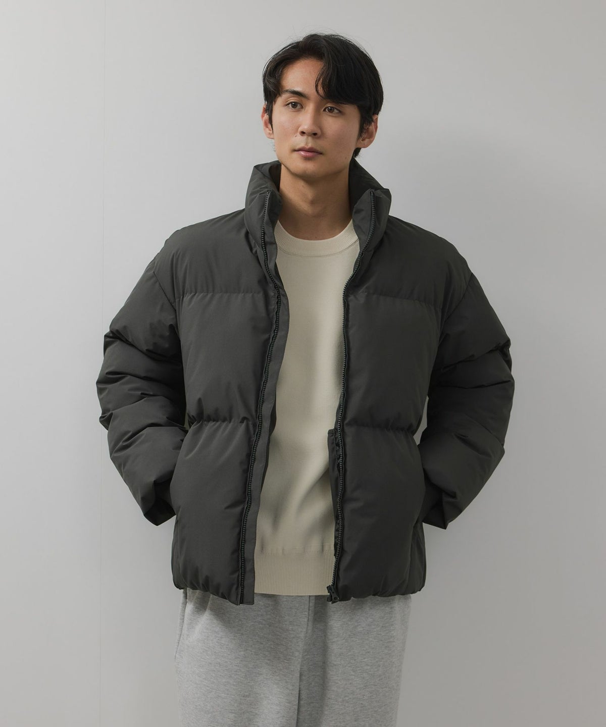 NAVY オールウェザー 100D中綿ボリュームブルゾン メンズ