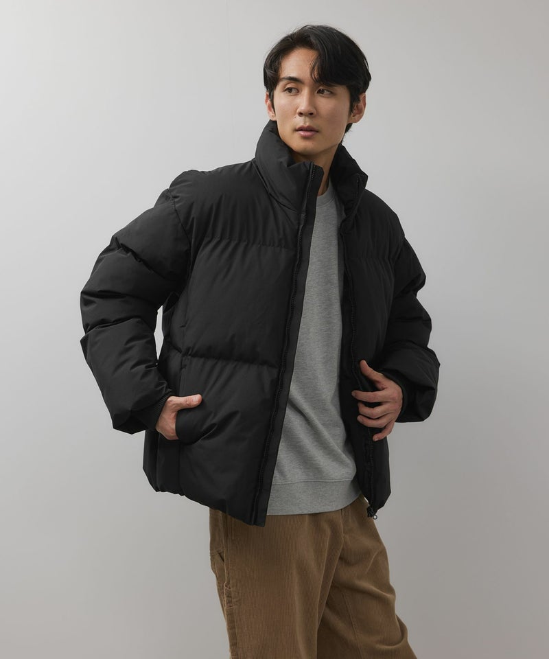 NAVY オールウェザー 100D中綿ボリュームブルゾン メンズ商品画像-5