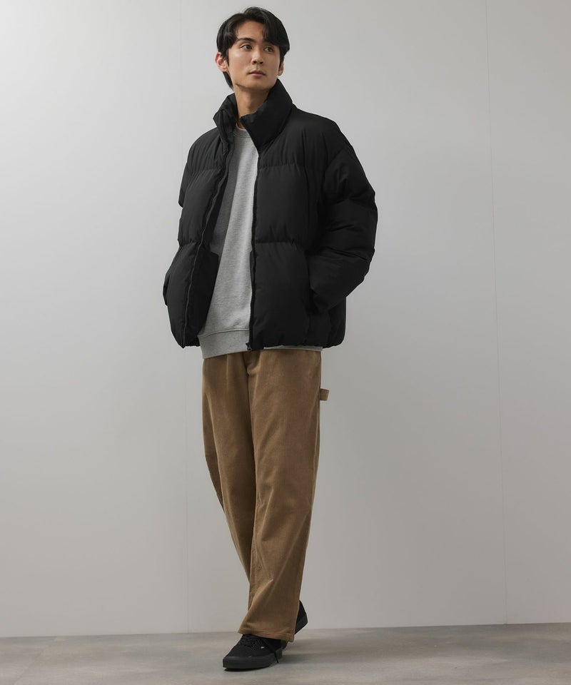 NAVY  オールウェザー 100D中綿ボリュームブルゾン メンズ商品画像-10