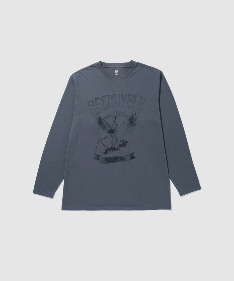 T-GRAPHICS ビッグプリント長袖Tシャツ メンズ商品画像-4