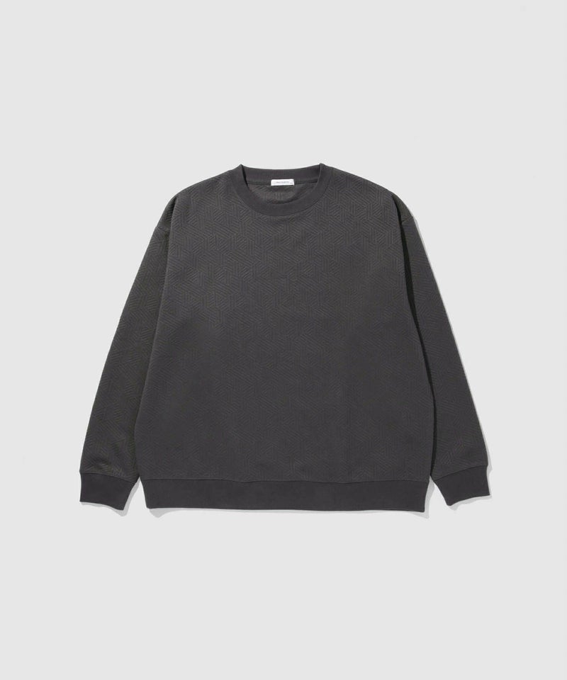 URBAN COLLECTION ふくれジャガード クルーネックスウェット メンズ商品画像-18