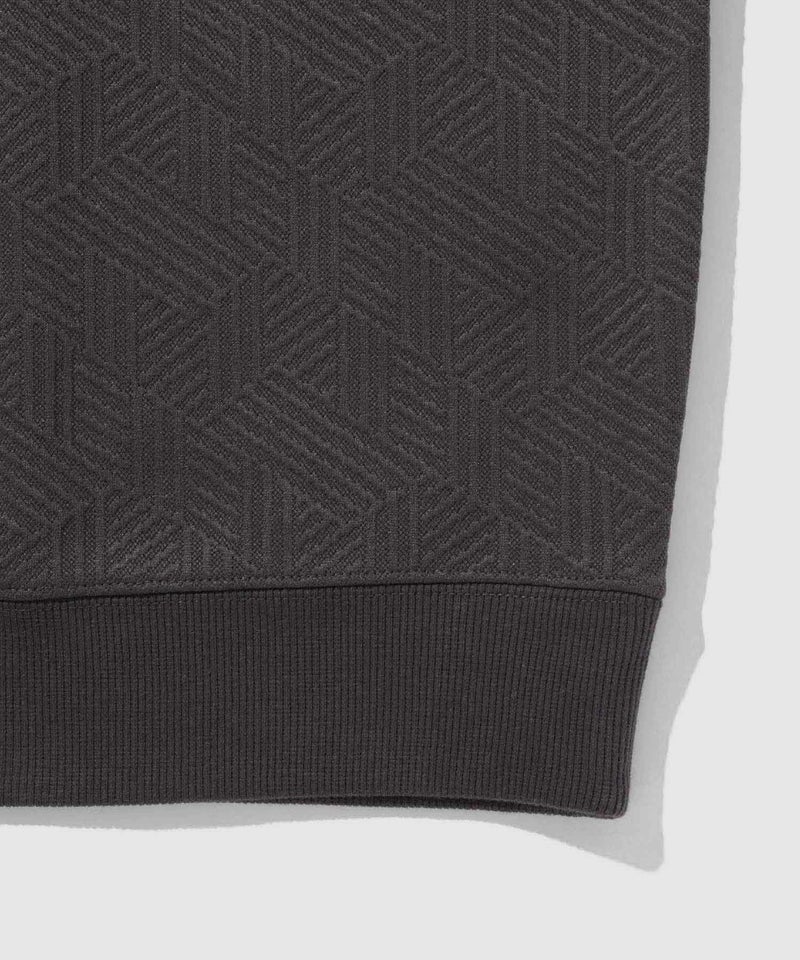 URBAN COLLECTION ふくれジャガード クルーネックスウェット メンズ商品画像-24