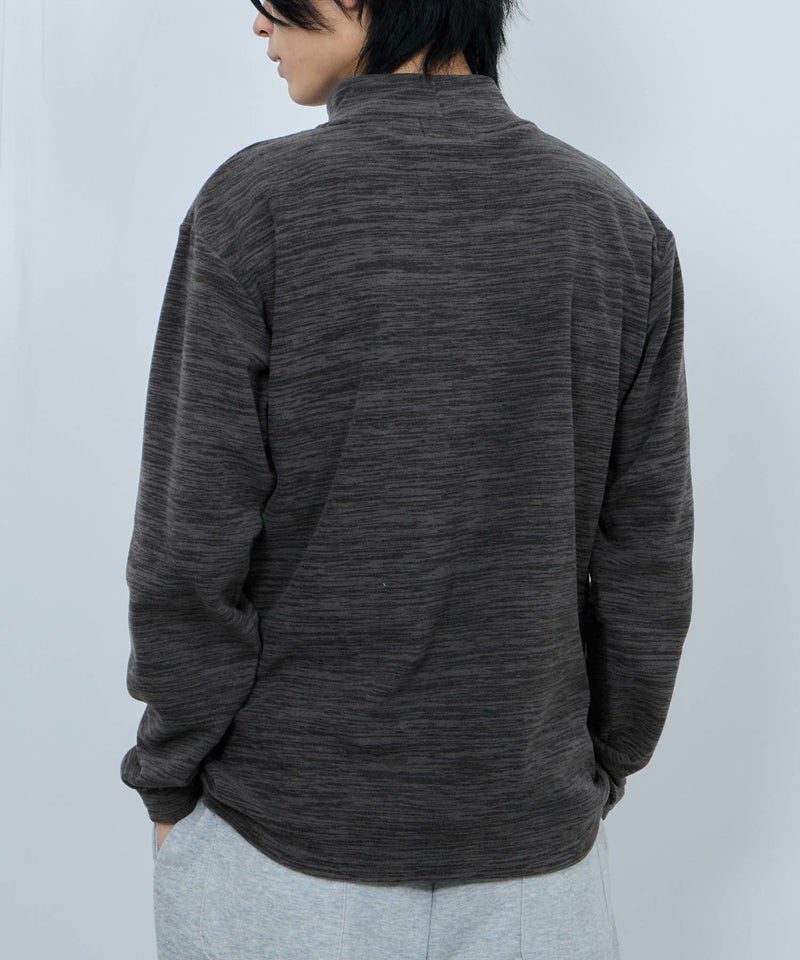 FIRST DOWN  カチオンフリース モックネック長袖Tシャツ メンズ商品画像-7