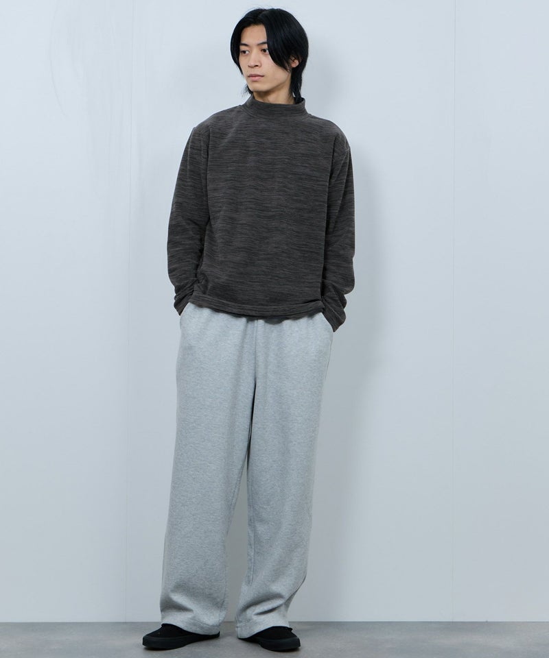 FIRST DOWN  カチオンフリース モックネック長袖Tシャツ メンズ商品画像-8