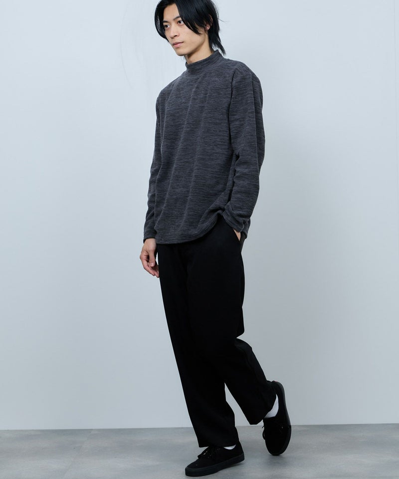 FIRST DOWN カチオンフリース モックネック長袖Tシャツ メンズ商品画像-12