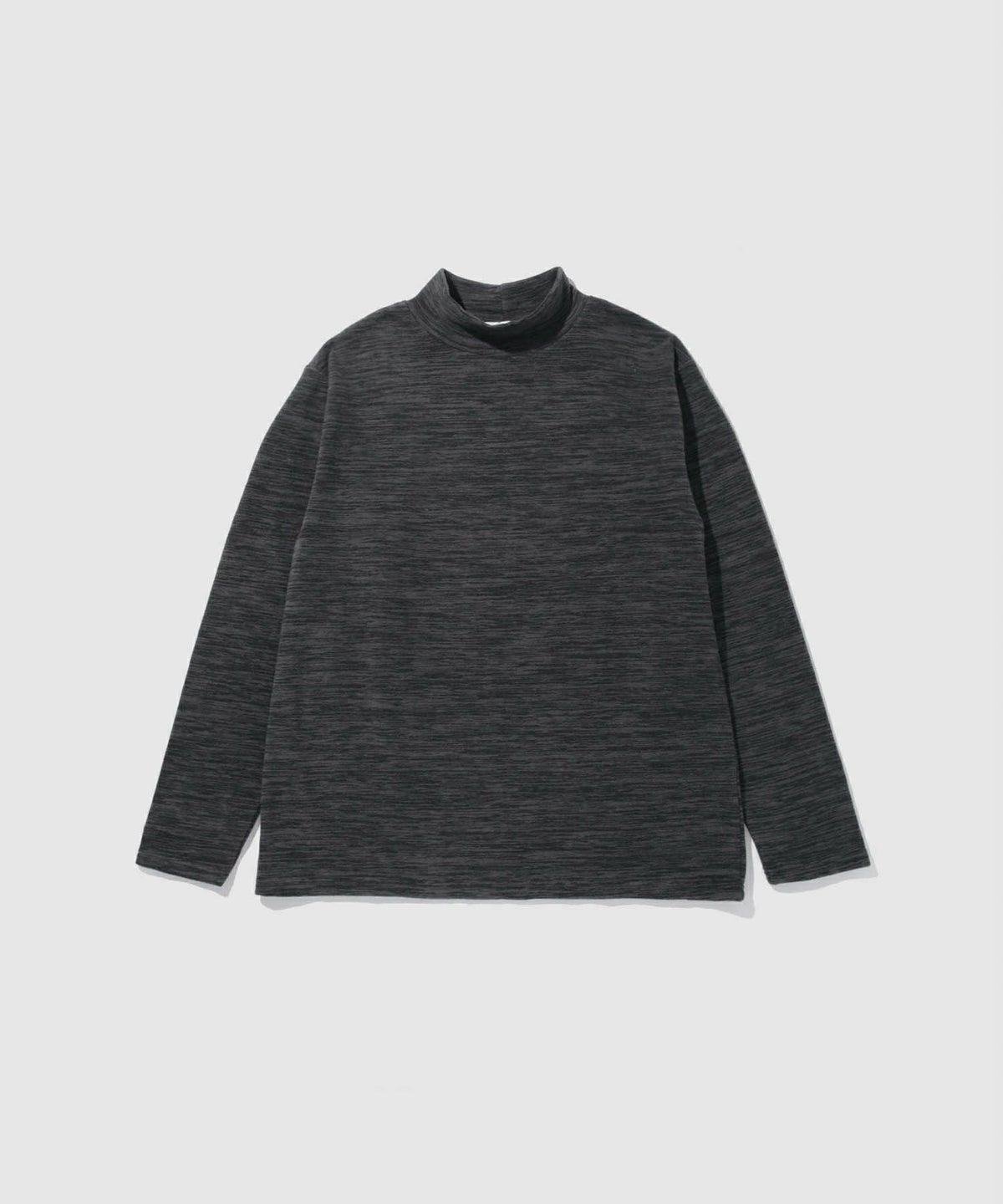 FIRST DOWN カチオンフリース モックネック長袖Tシャツ メンズ