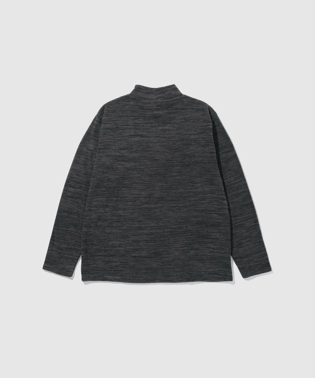 FIRST DOWN カチオンフリース モックネック長袖Tシャツ メンズ