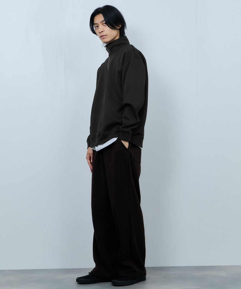 [値下げ]URBAN COLLECTION  ふくれジャガード ハーフジップスウェット メンズ商品画像-10