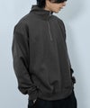 URBAN COLLECTION ふくれジャガード ハーフジップスウェット メンズ商品サムネイル-14