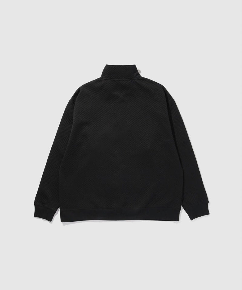 URBAN COLLECTION ふくれジャガード ハーフジップスウェット メンズ商品画像-23