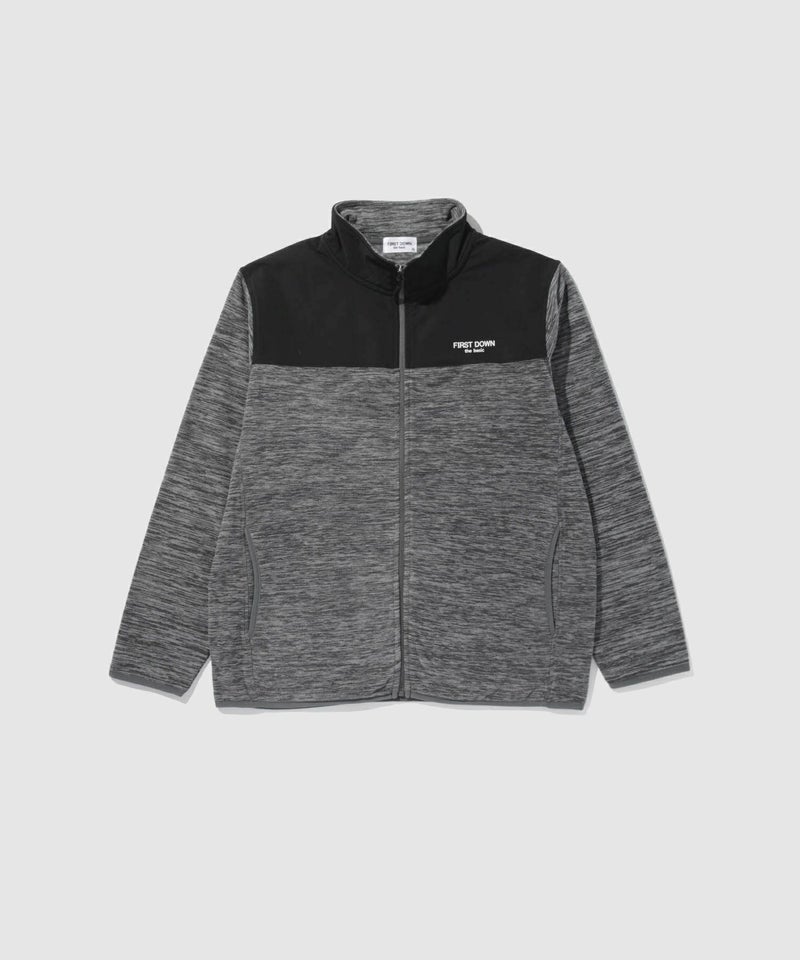 FIRST DOWN  カチオンフリース スタンドフルジップブルゾン メンズ商品画像-16