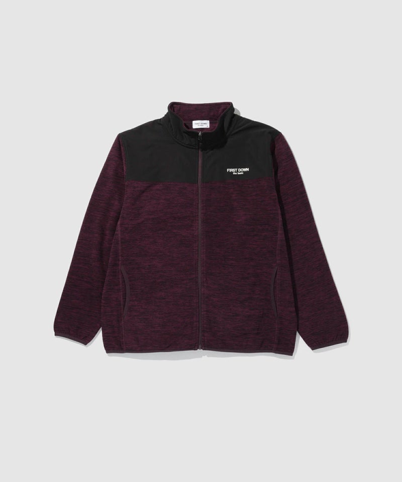 FIRST DOWN カチオンフリース スタンドフルジップブルゾン メンズ商品画像-19
