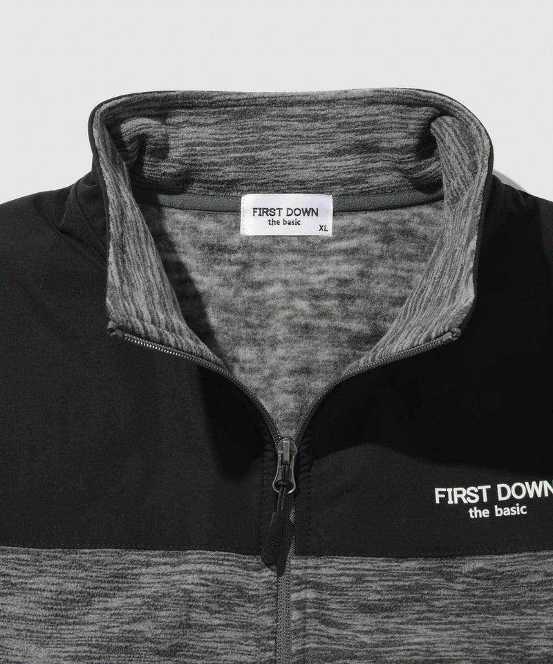 FIRST DOWN  カチオンフリース スタンドフルジップブルゾン メンズ商品画像-21
