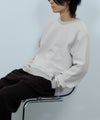 [期間限定knit]Real Standard  ボーダークルーネックニット メンズ商品サムネイル-7