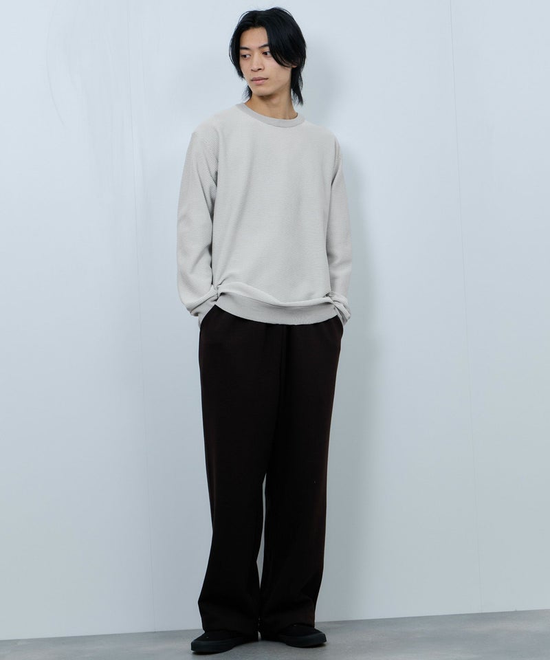 Real Standard ボーダークルーネックニット メンズ商品画像-8