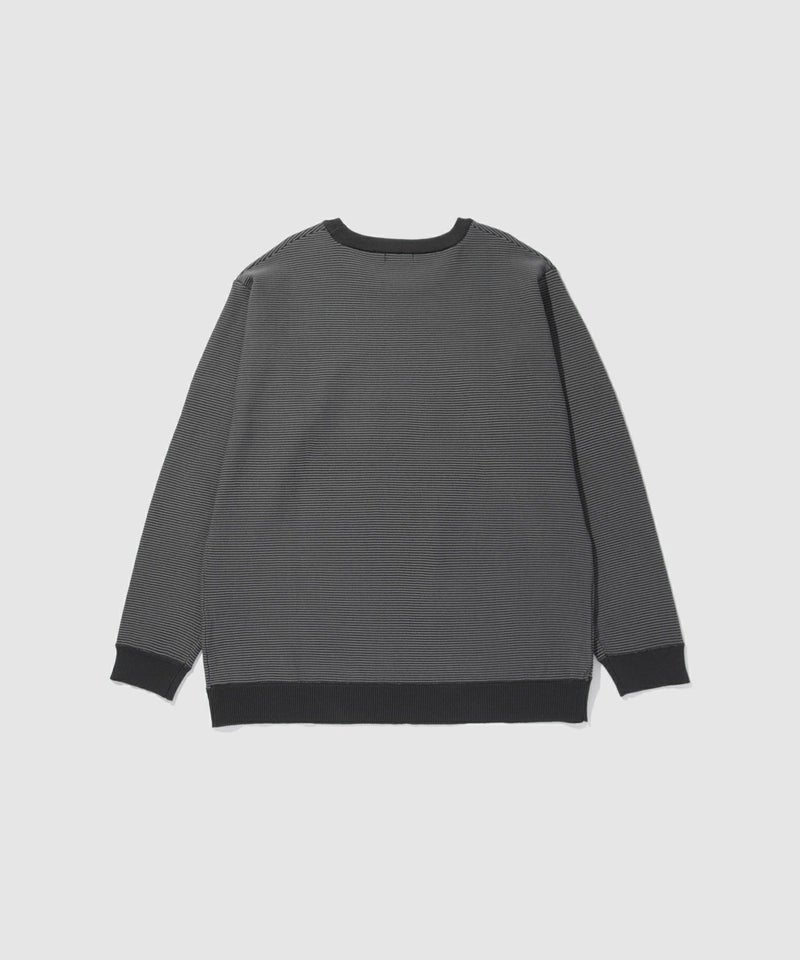 [期間限定knit]Real Standard  ボーダークルーネックニット メンズ商品画像-16