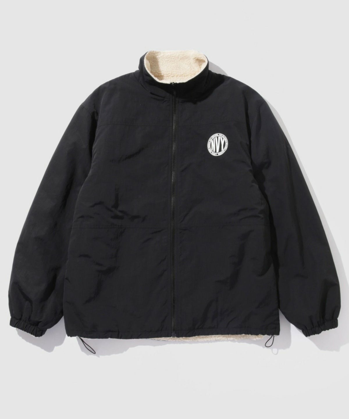 NAVY 裏ボアリバーシブルブルゾン メンズ