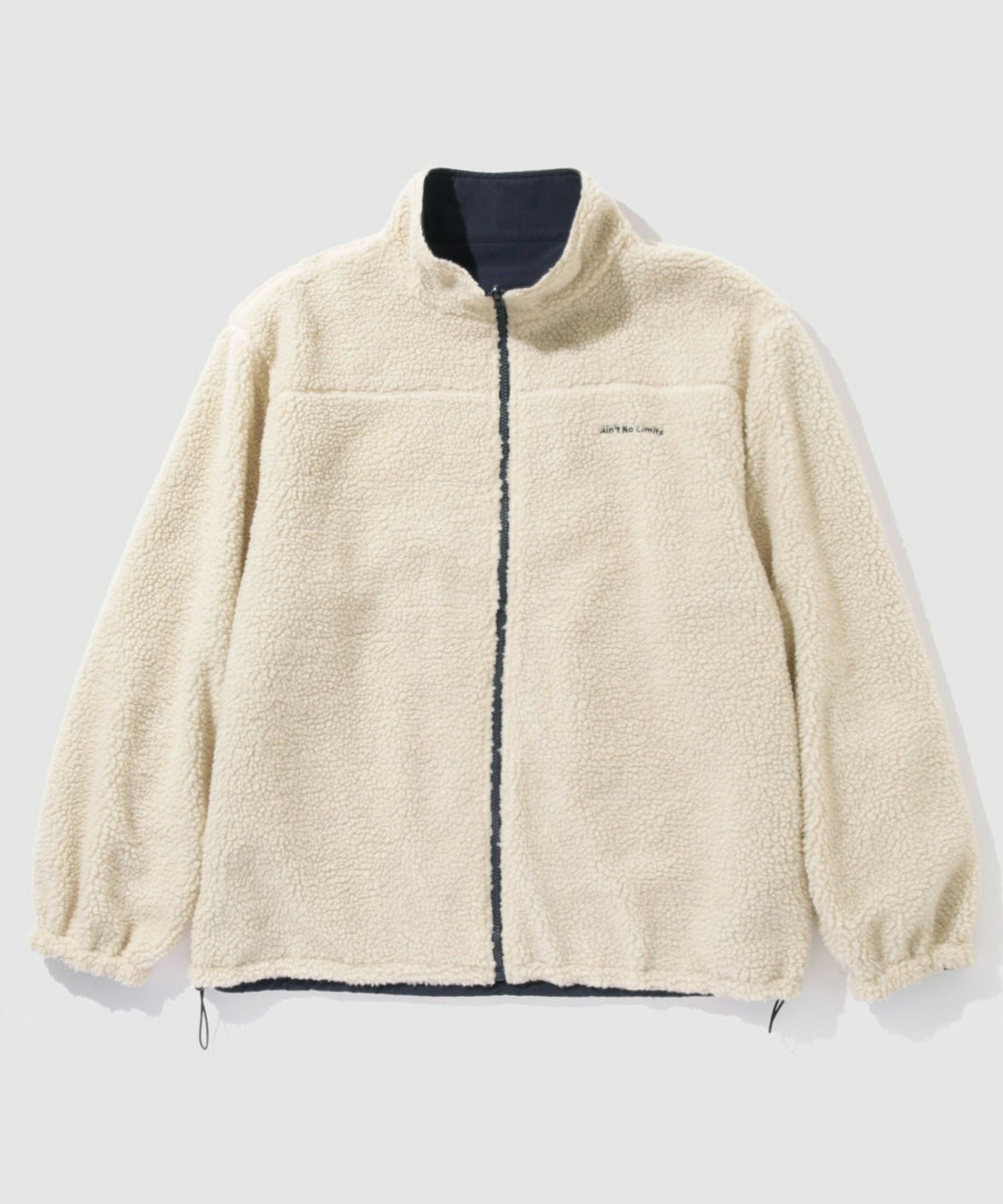 NAVY 裏ボアリバーシブルブルゾン メンズ