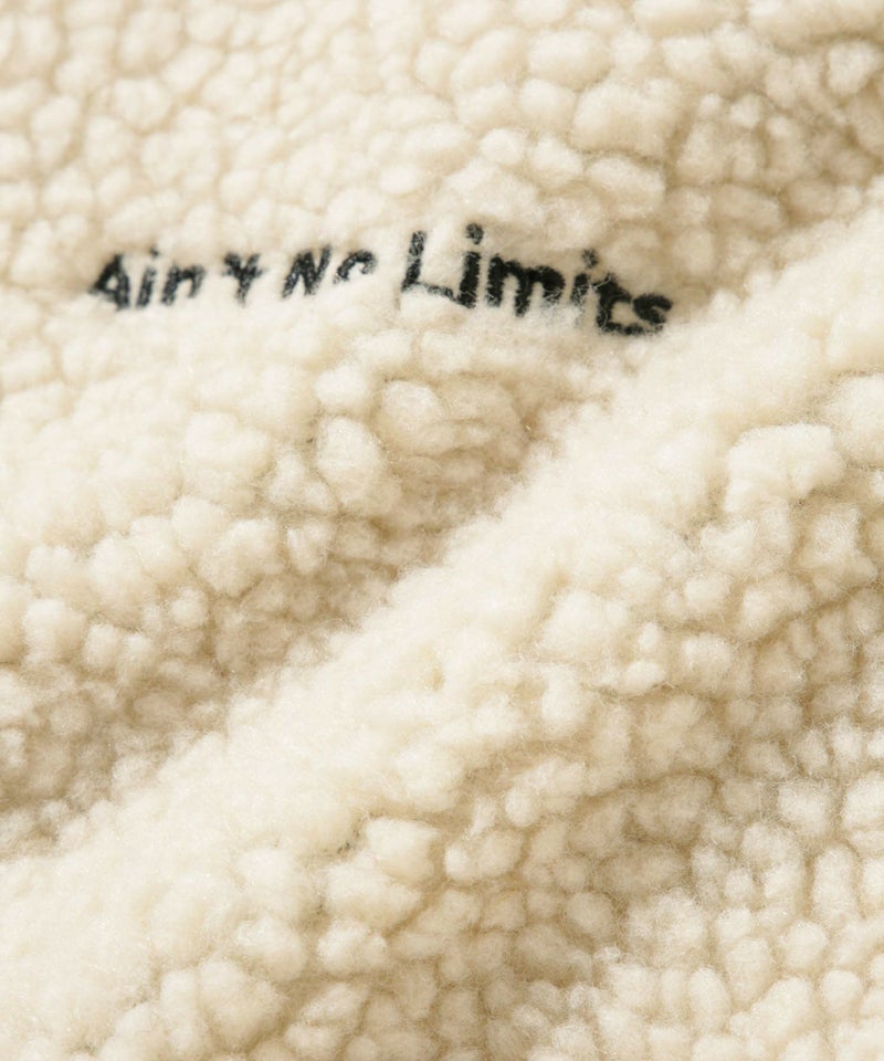 NAVY  裏ボアリバーシブルブルゾン メンズ商品画像-17