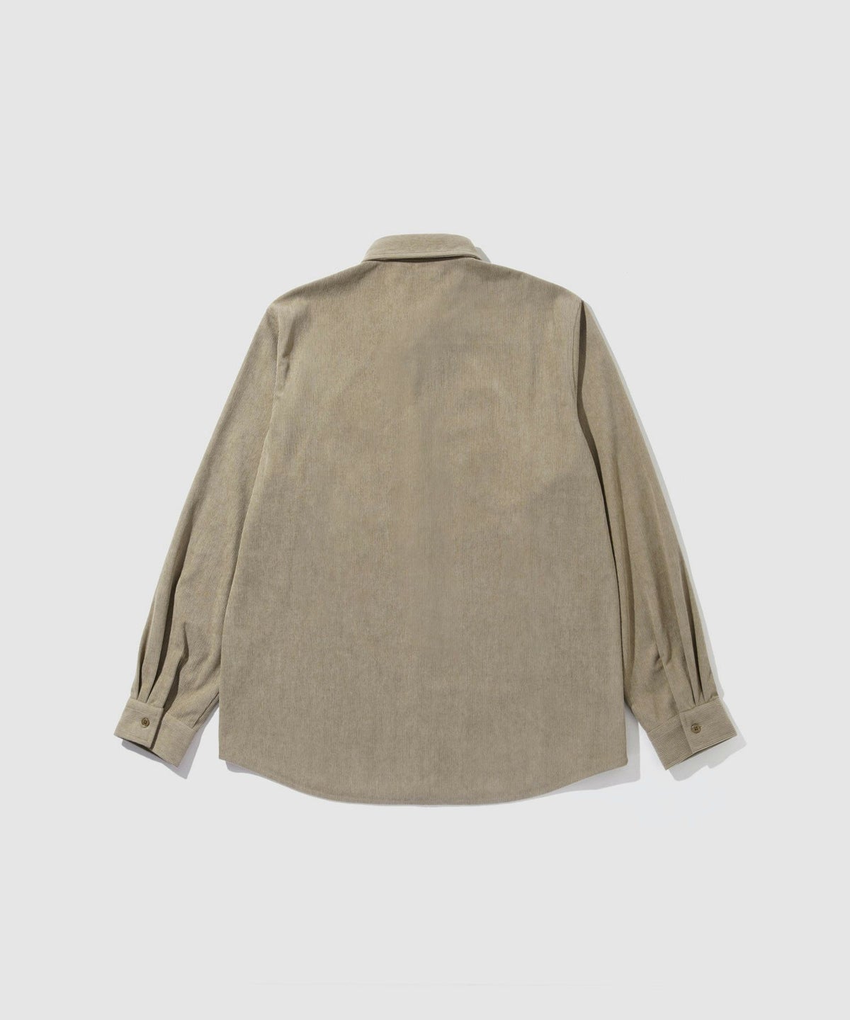 NAVY コーデュロイ切替レギュラーカラーシャツ メンズ