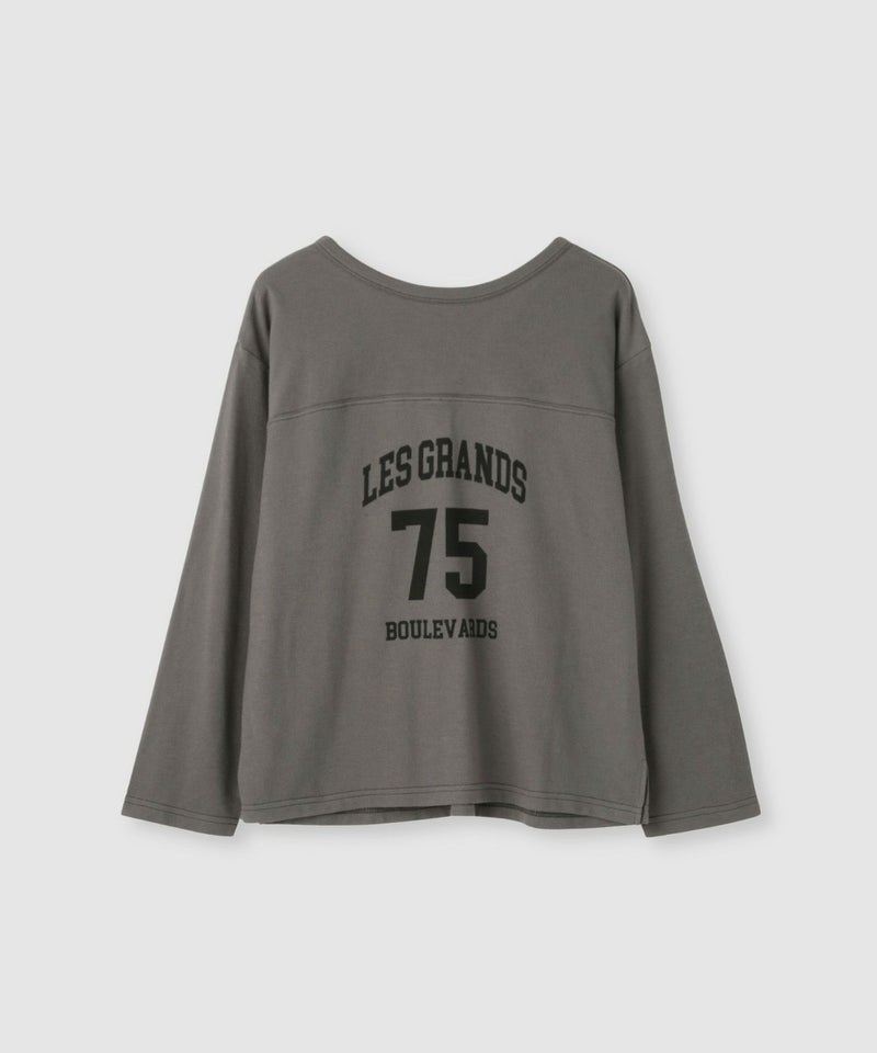 Idnes 2WAYフットボールロゴTシャツ レディース メール便 対応商品商品画像-19