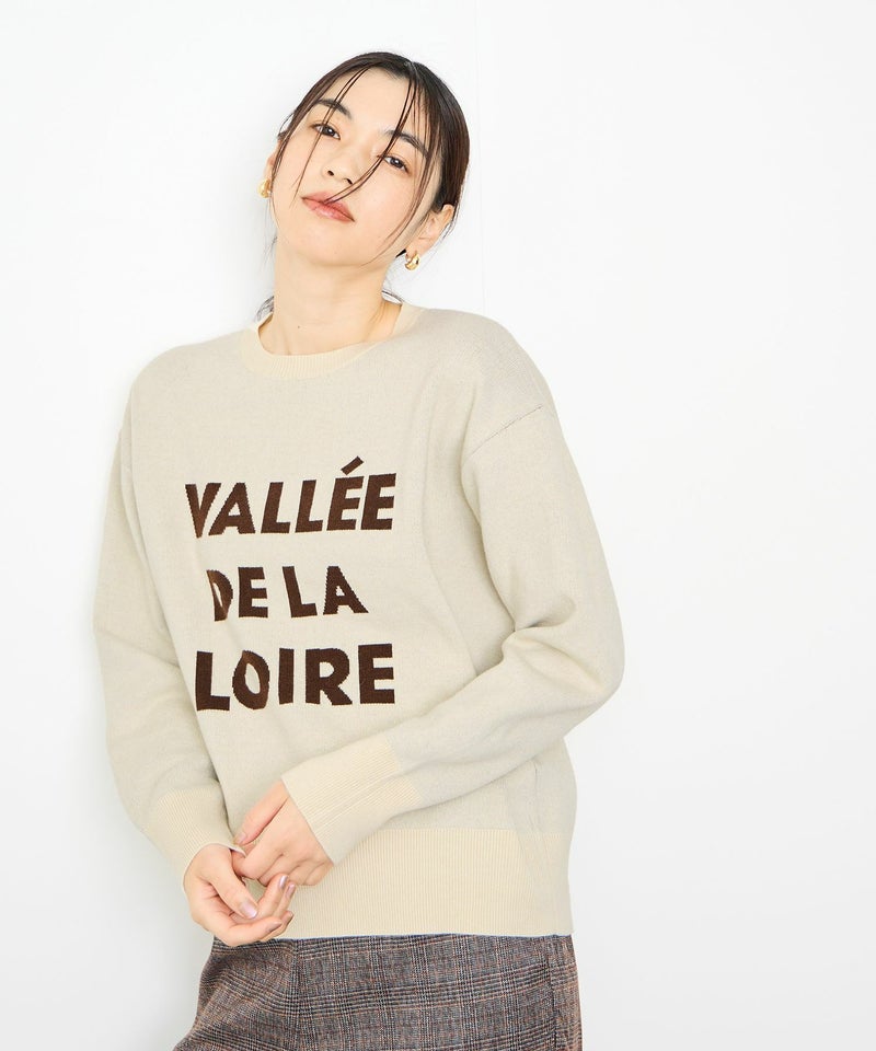 Idnes ジャガードロゴニットプルオーバー レディース商品画像-2