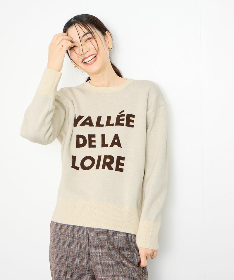 Idnes ジャガードロゴニットプルオーバー レディース商品画像-9