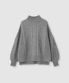 [期間限定knit]Idnes  ケーブルハイネックニット レディース商品サムネイル-17