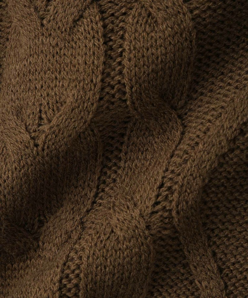 [期間限定knit]Idnes  ケーブルハイネックニット レディース商品画像-22