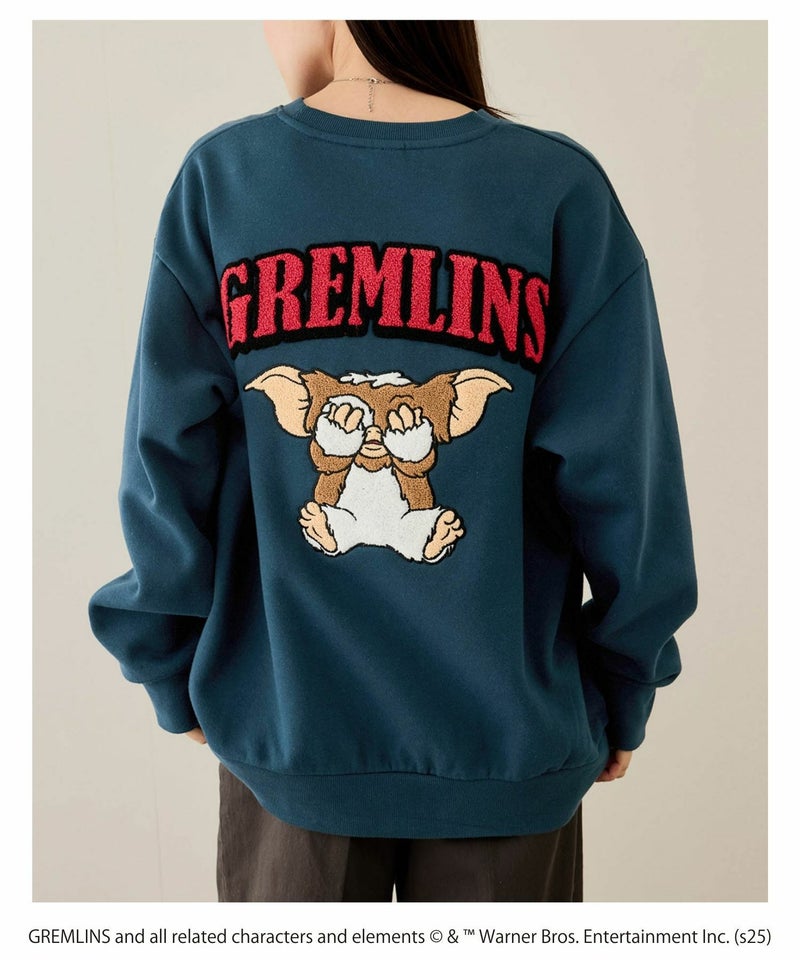 GREMLINS サガラ刺繍トレーナー メンズ商品画像-1