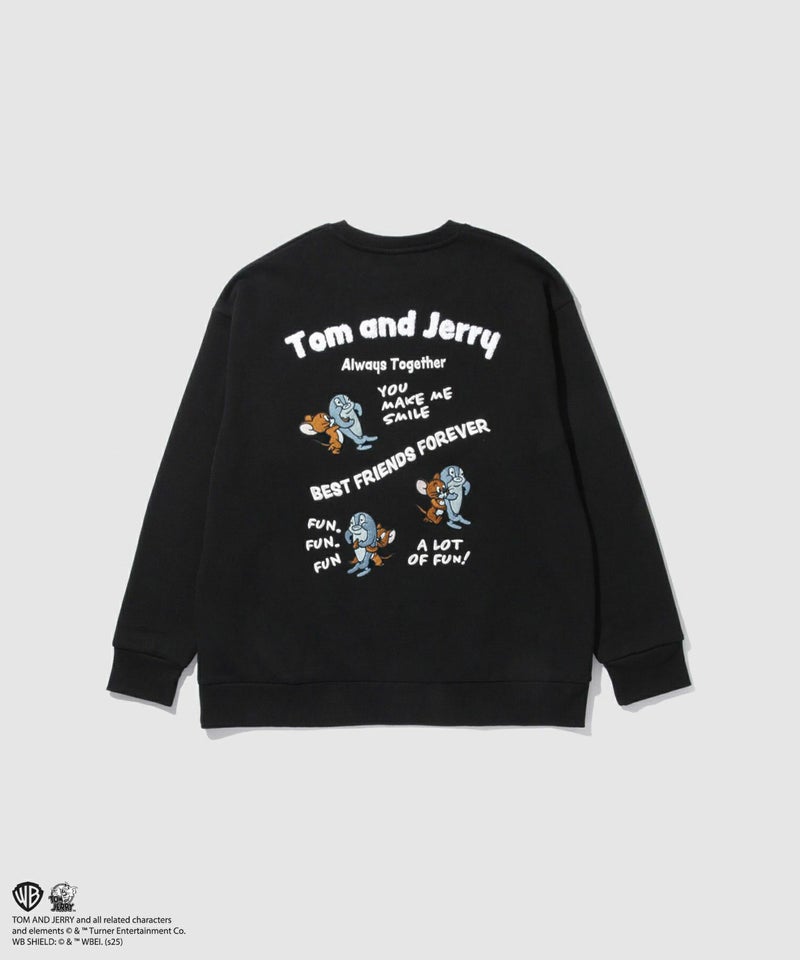 Tom and Jerry 魚総刺繍トレーナー メンズ商品画像-21