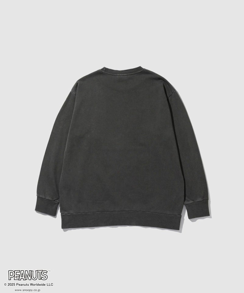 [値下げ]PEANUTS SNOOPY ピグメント加工プリントトレーナー メンズ商品画像-23