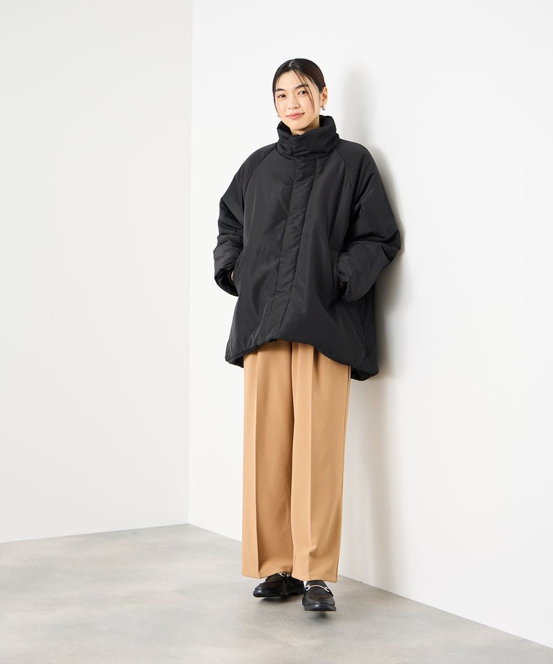 Idnes コクーン中綿ジャケット レディース商品画像-9