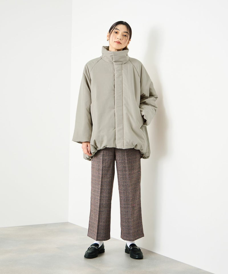 [値下げ]Idnes  コクーン中綿ジャケット レディース商品画像-11